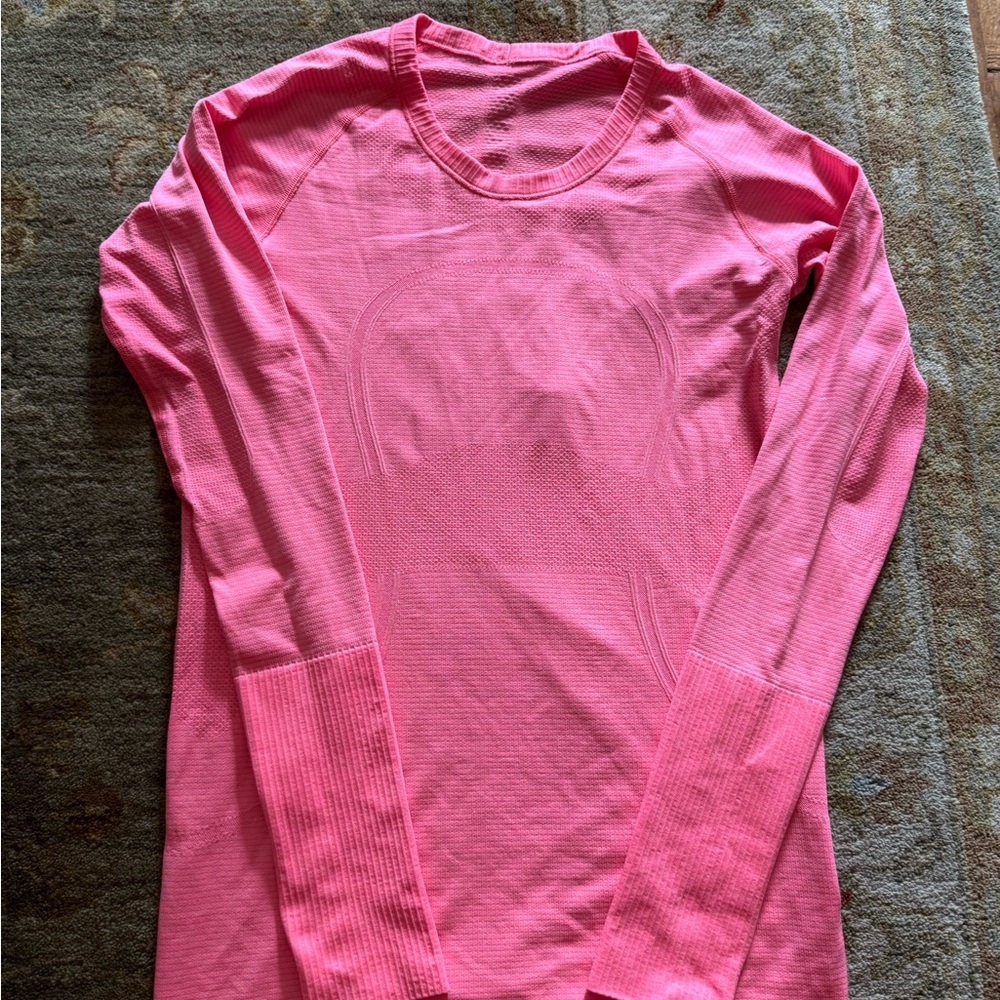 Pink Long Sleeve Top